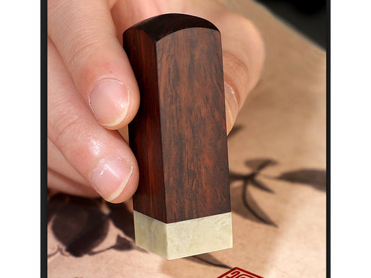 Chinese Wood and stone Seal, Personal Name Stamp,Custom Chinese Chop Free Chinese Name Translation Seal.